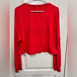 Lululemon Muscle Love Long Sleeve Shirt *Motif
